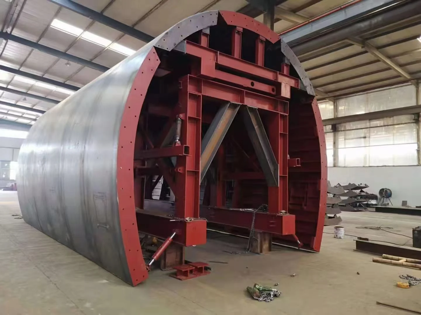 Steel formwork