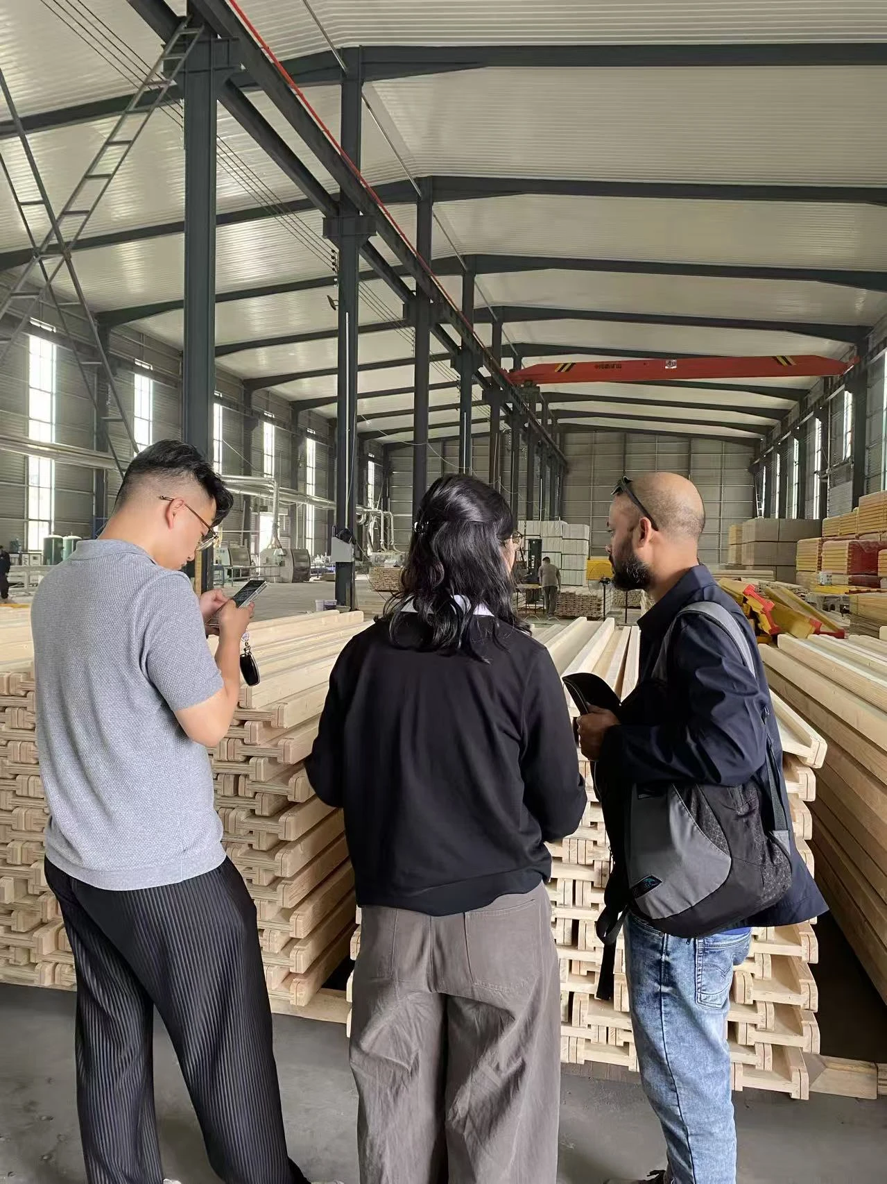 Customer factory visit photograph 1
