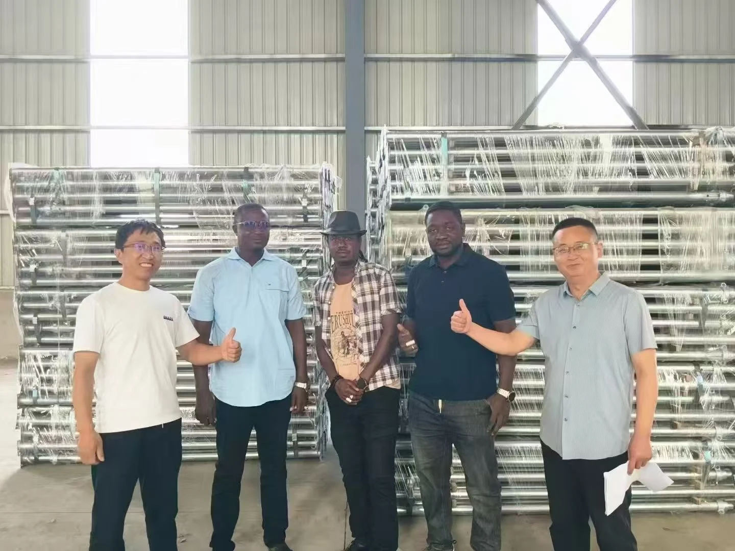 Customer factory visit photograph 3