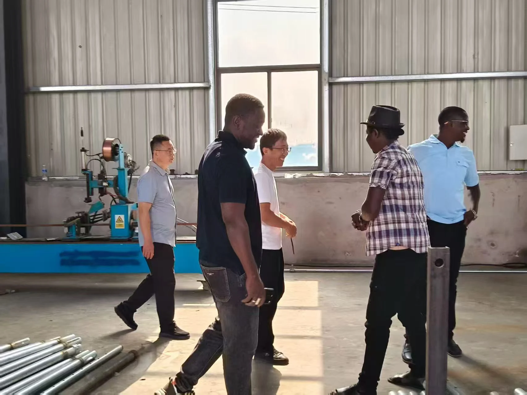 Customer factory visit photograph 4