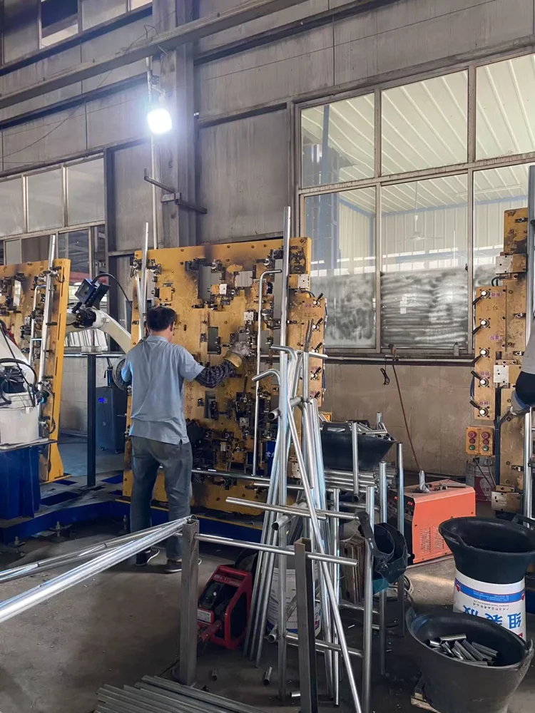 Machine welding process