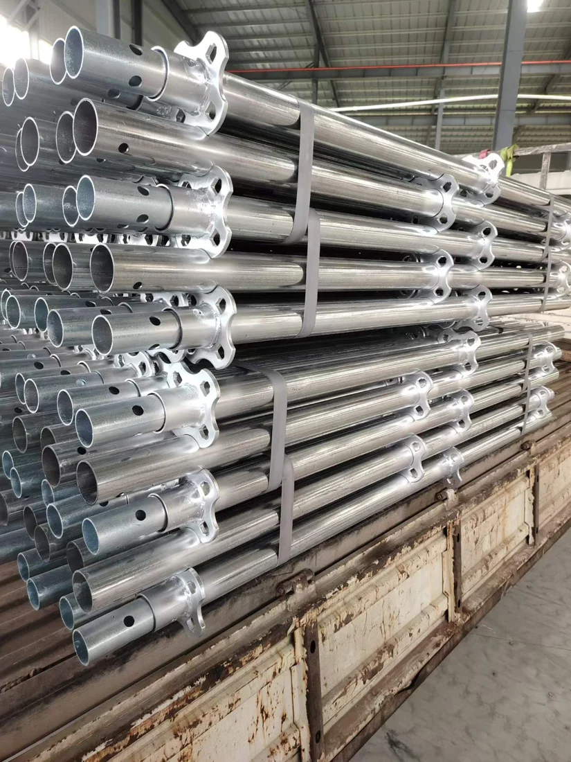 Ringlock scaffolding